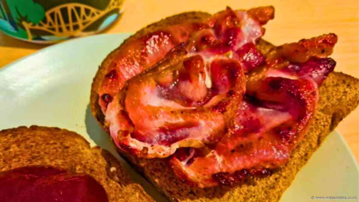 Stop frying bacon in oil as it will be a lot tastier if you use a simpler ingredient instead