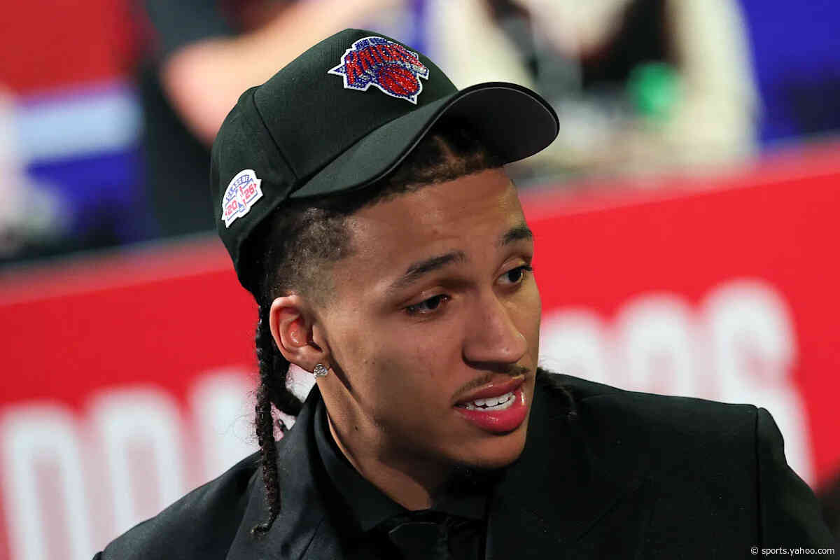 NBA Draft 2026: Champion Knicks trade back with Lakers, who pick Cameron Carr at No. 24
