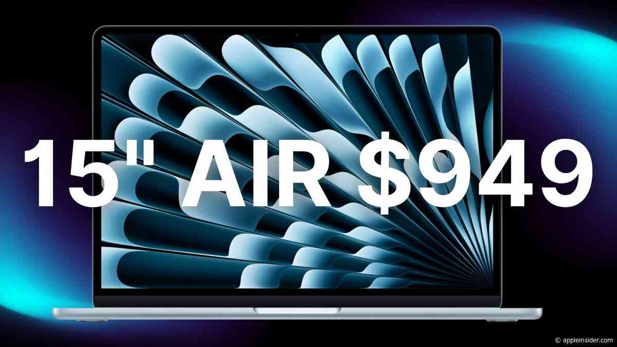 Grab Apple's 15-inch MacBook Air M4 for just $949 today only