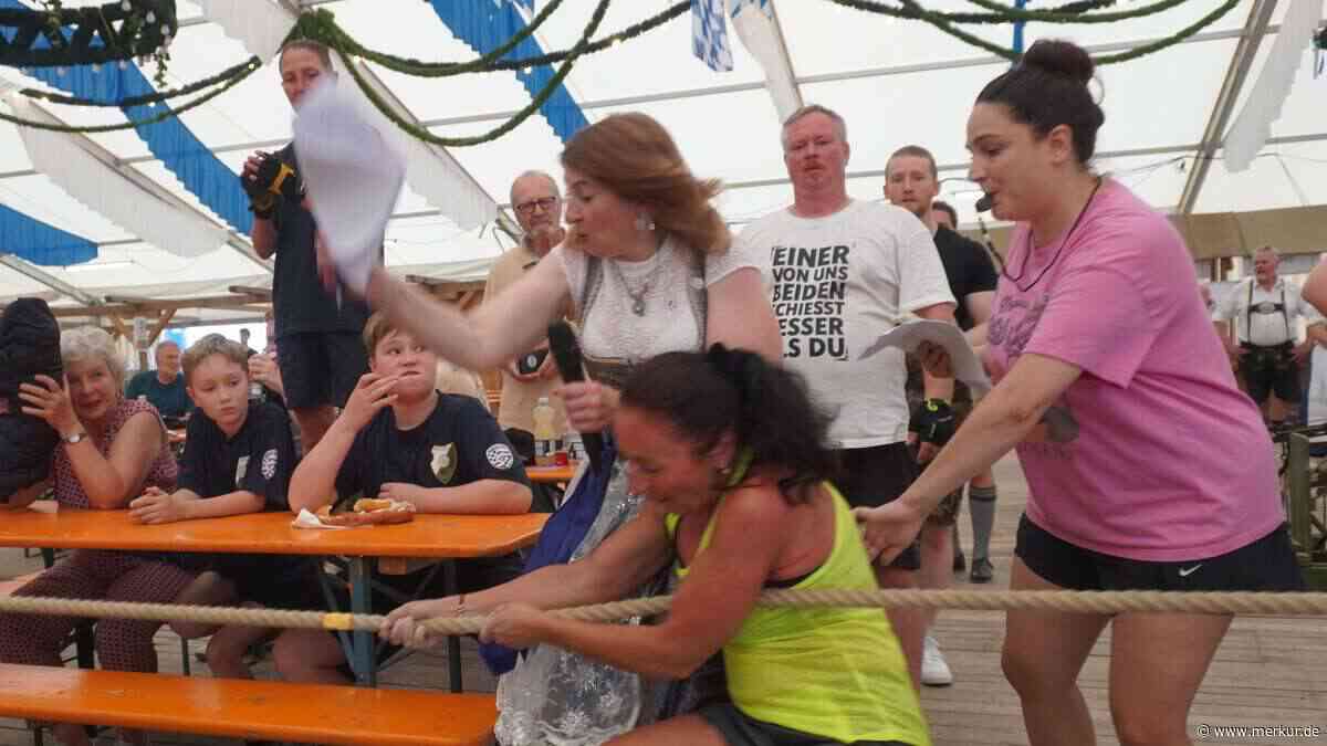 Hopfen-Doping und Muskelkater: Hitzeschlacht bei Haarer Stadtmeisterschaft im Tauziehen