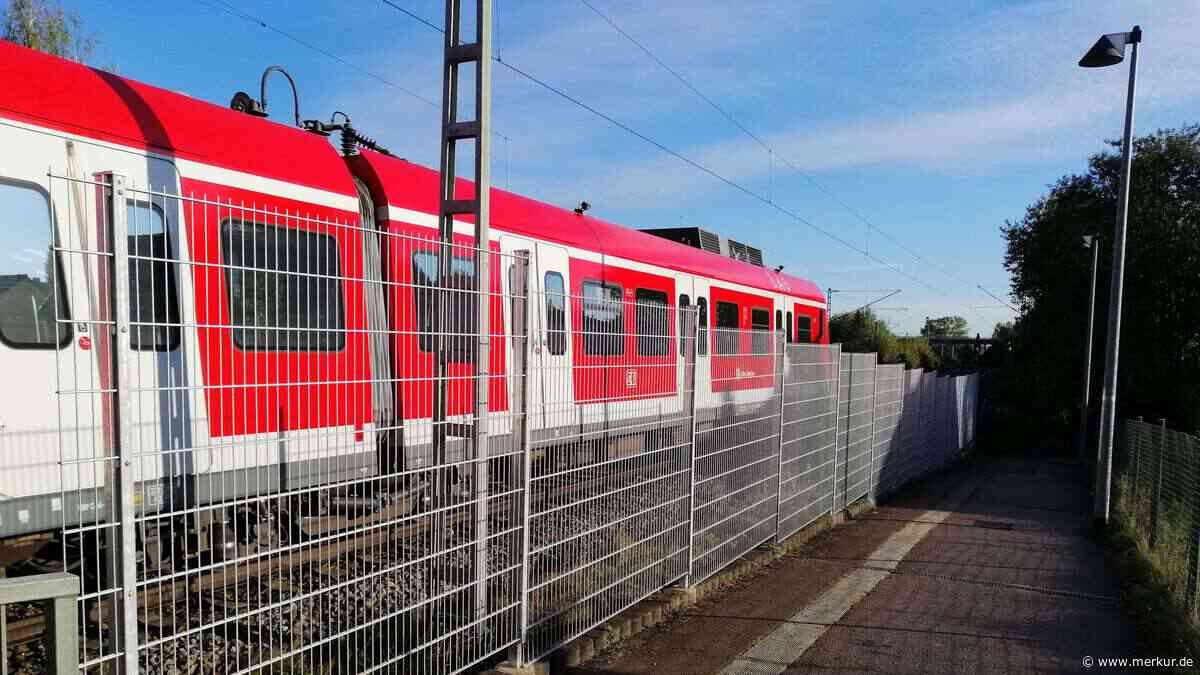 Die S-Bahn München zäunt sich ein