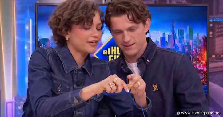 Tom Holland & Zendaya Absolutely Lose It as Muppets Shoot Webs in Viral Video