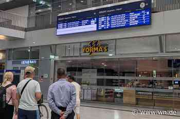 Im Hauptbahnhof nachts um 1: Erleichterung