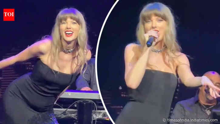 Taylor performs 'Love Story' for Travis ahead of wedding - WATCH