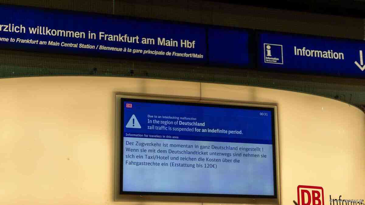 Bahn-Chaos: 90 Minuten Stillstand – und keiner weiß warum