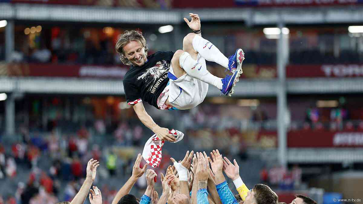 Was ist nur los?: Luka Modric' einzigartiger Moment verdrängt Kroatiens WM-Sorgen