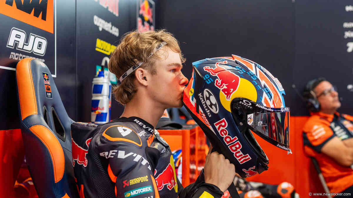 Neerlands motorhoop Collin Veijer (21) klaar voor TT Assen: ’Als ik beter wil worden, dan moet ik veranderen’
