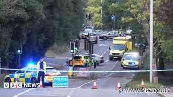 Section of A27 closed following serious crash