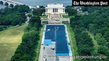 Was das Debakel um den Reflecting Pool über Trump und seine Präsidentschaft aussagt