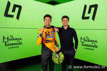 Lando Norris ontmoet Lando Norris: coureur onthult wassenbeeld voor Madame Tussauds