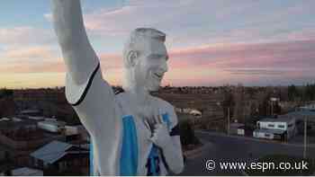 Lionel Messi gets new 85-foot statue in Argentina,...