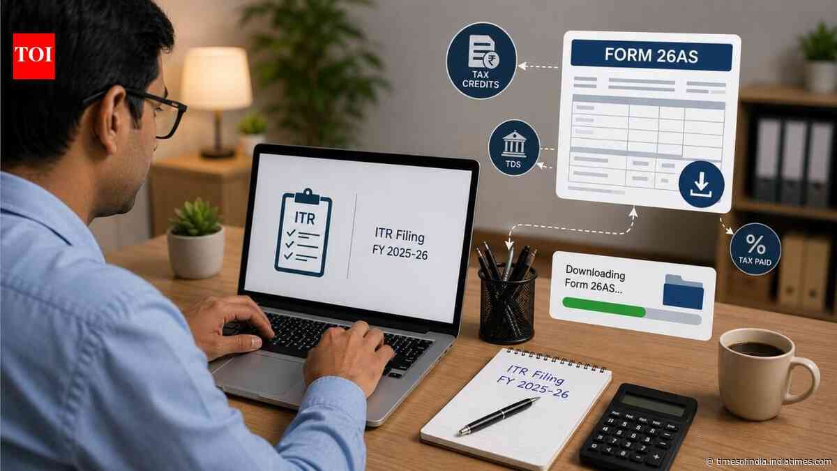 ITR filing FY 2025-26: Why Form 26AS is important for tax returns &amp; how to download it online