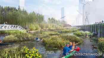 West 8 ontwerpt drijvend park aan zuidkant Rotterdamse Rijnhaven