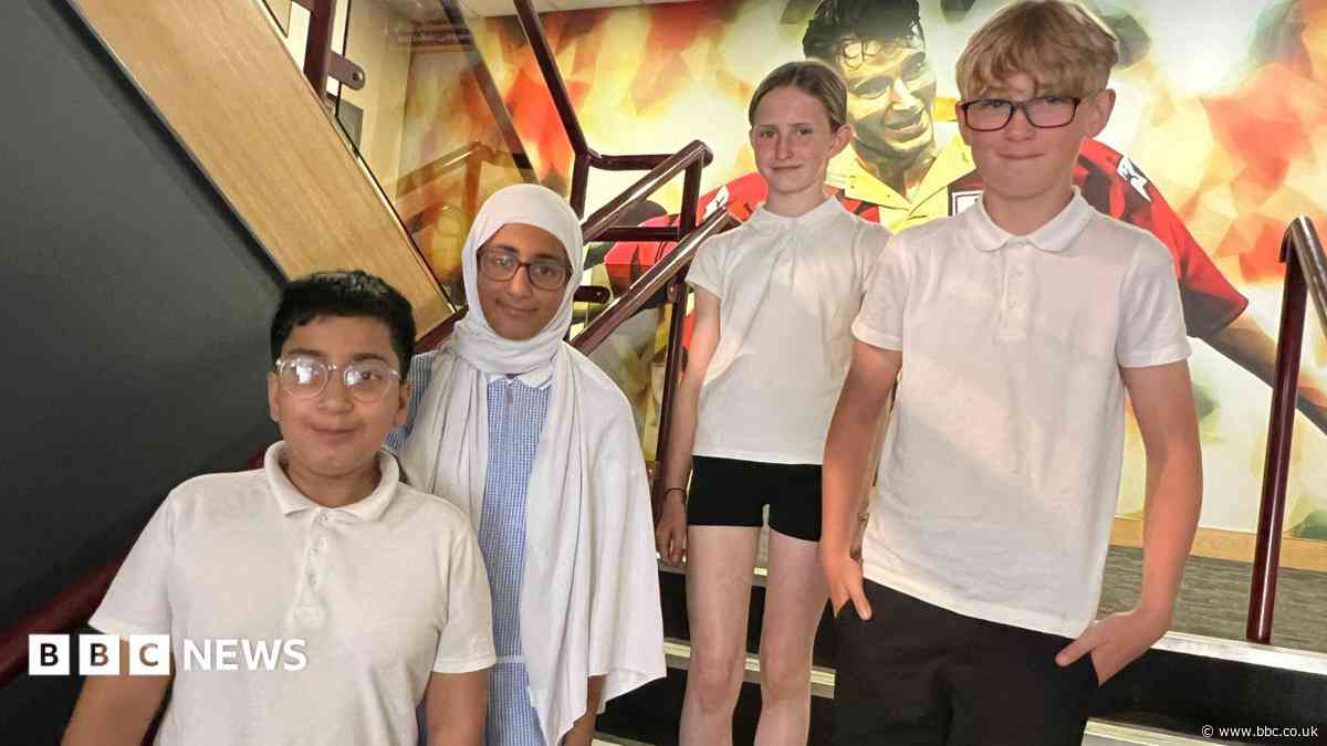 'Our differences don't matter,' say school children