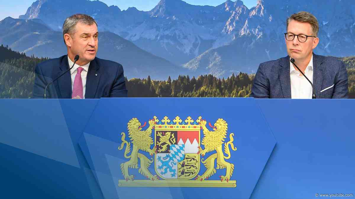 Pressekonferenz nach der Kabinettssitzung (23.06.2026) - Bayern