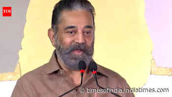 Kamal Haasan gets emotional at 'Dharman' launch