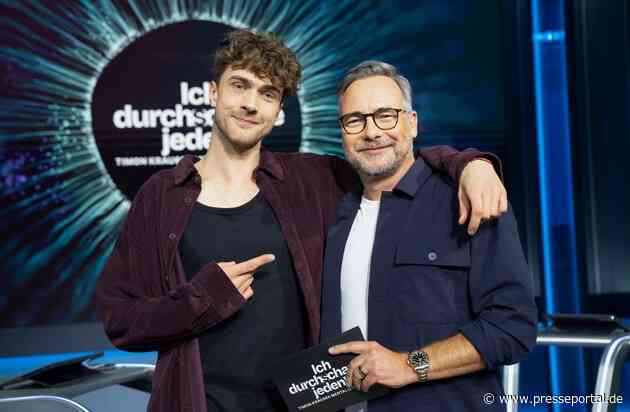 Wer kann Mentalist Timon Krause austricksen? Die neue Show "Ich durchschaue jeden!" startet am Mittwoch, 5. August, auf ProSieben
