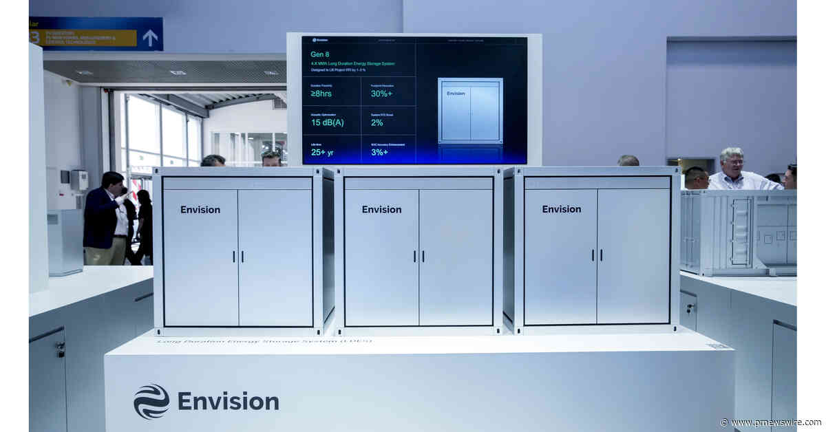 Envision Showcases Integrated Energy Systems at Intersolar Europe 2026 to Deliver Dispatchable Clean Energy for AI, Industry and Grids