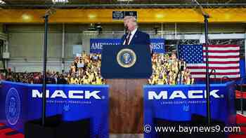Trump touts falling oil prices, economy at Pennsylvania rally to try to boost support ahead of midterms