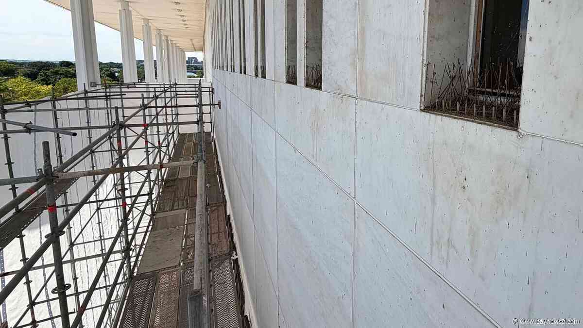 Photos show Kennedy Center's facade without Trump's name, as center appeals renaming ruling
