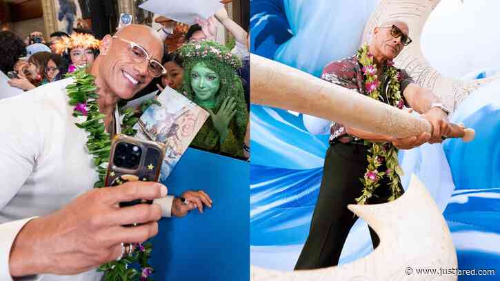 Dwayne Johnson Kicks Off ‘Moana’ Live-Action Movie Press Tour in Shanghai