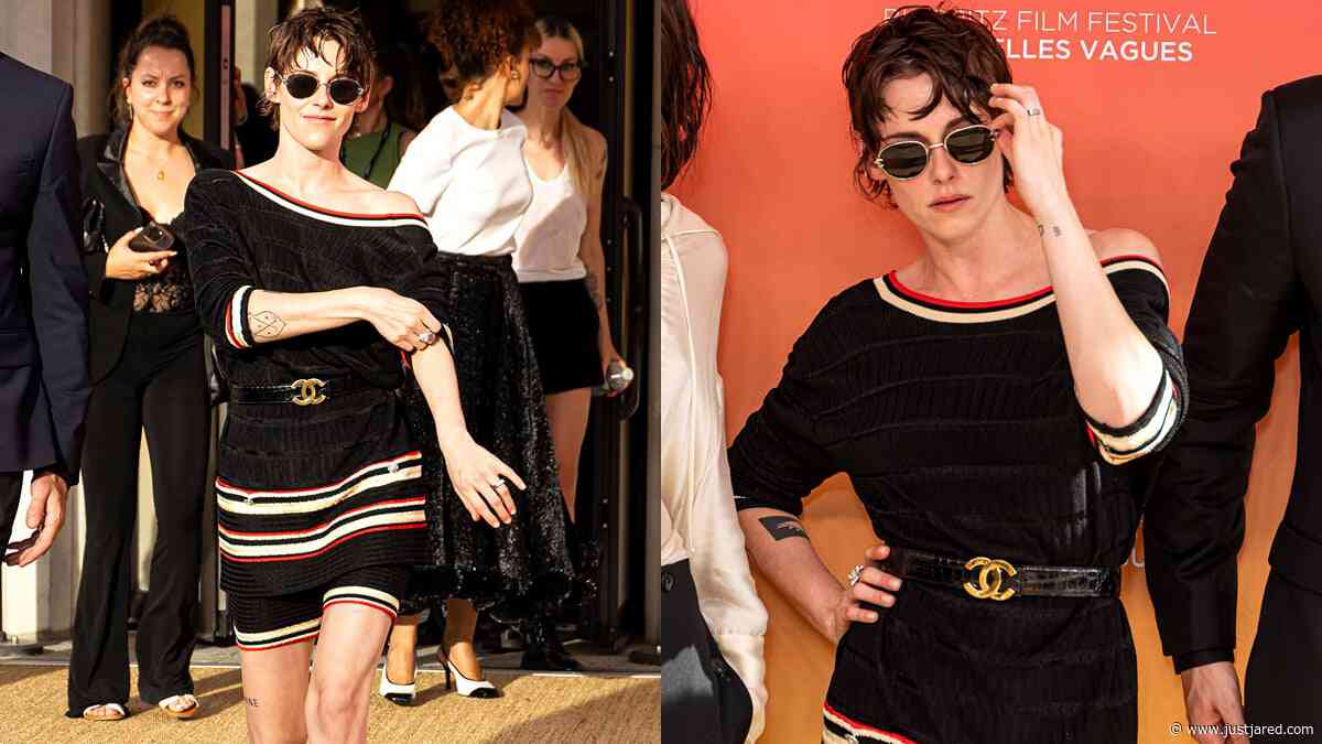 Kristen Stewart Arrives in France to Preside Over Nouvelles Vagues International Film Festival