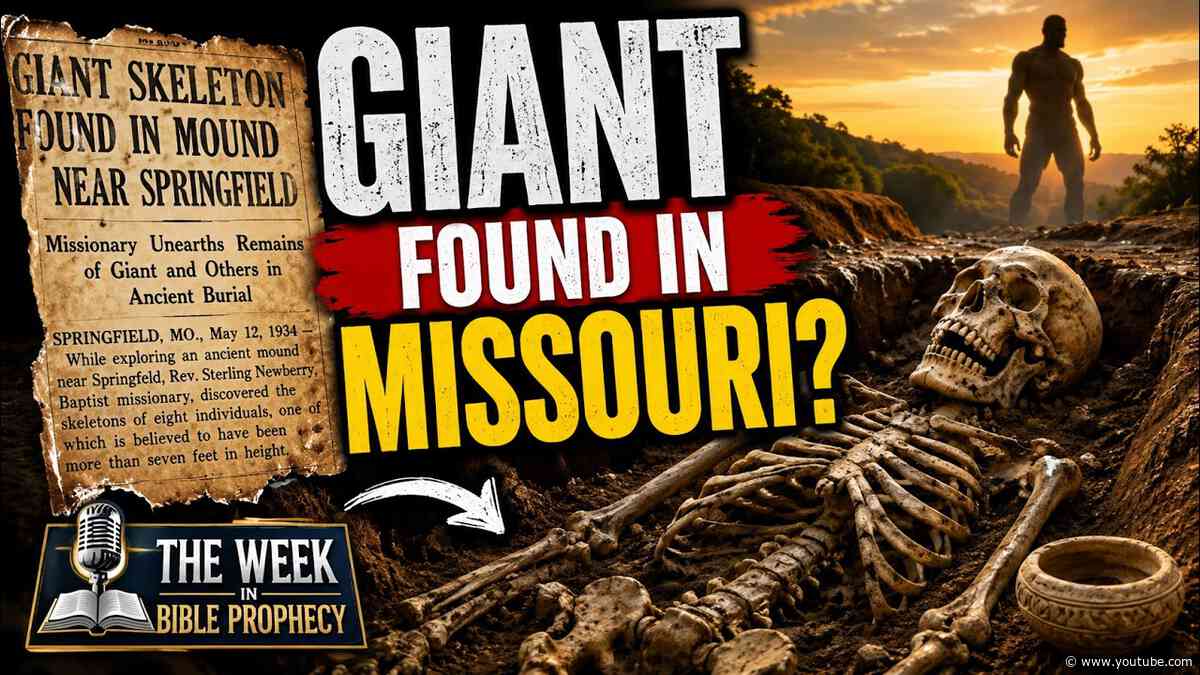 Did Giant Skeletons Really Exist in Missouri? | Nicholas Daigle | The Week in Bible Prophecy