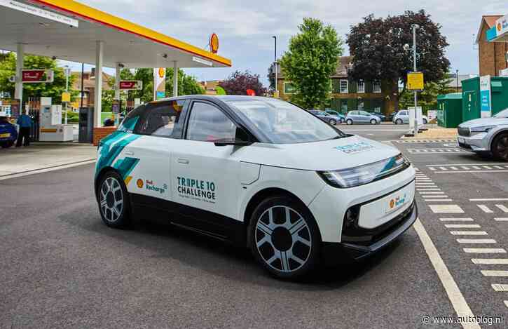 Huh? Shell bouwt EV die in 10 minuten vol zit