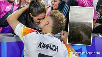 Frau von DFB-Kapitän Kimmich nach zwei verpassten WM-Spielen in den USA angekommen