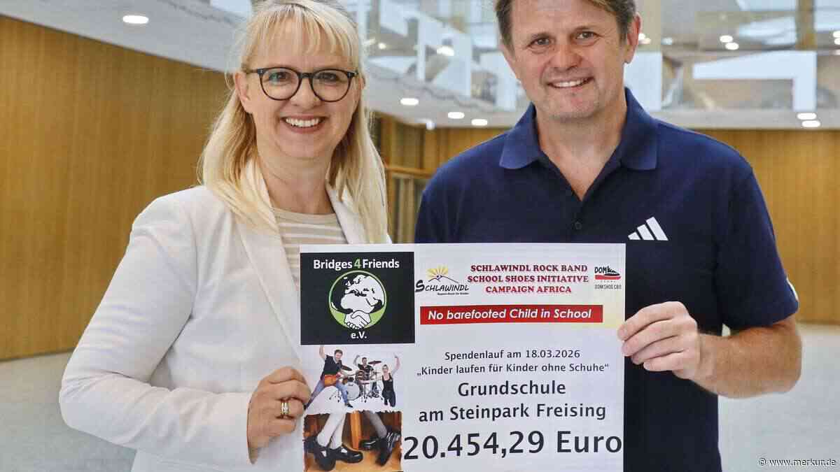 „Helfen ist Typsache“: Freisinger Grundschüler erlaufen 20.450 Euro für Schuhe in Kenia