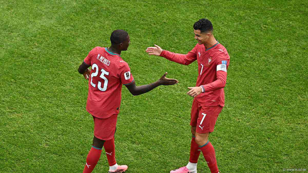 WM-Moment für die Ewigkeit: Cristiano Ronaldo überrascht mit Freistoß-Fake