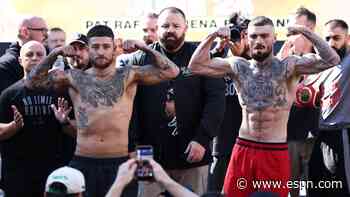 Follow live: Liam Paro chasing Aussie boxing history; 'Big Nasty' win could set up Paul Gallen showdown