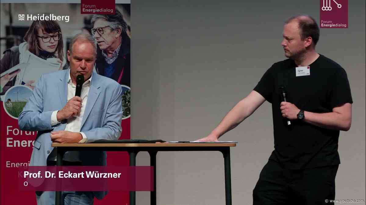 Info-Markt Bürgerentscheid Windenergie am Lammerskopf: Dialog mit OB Würzner und Hr. Ilgner (FED)
