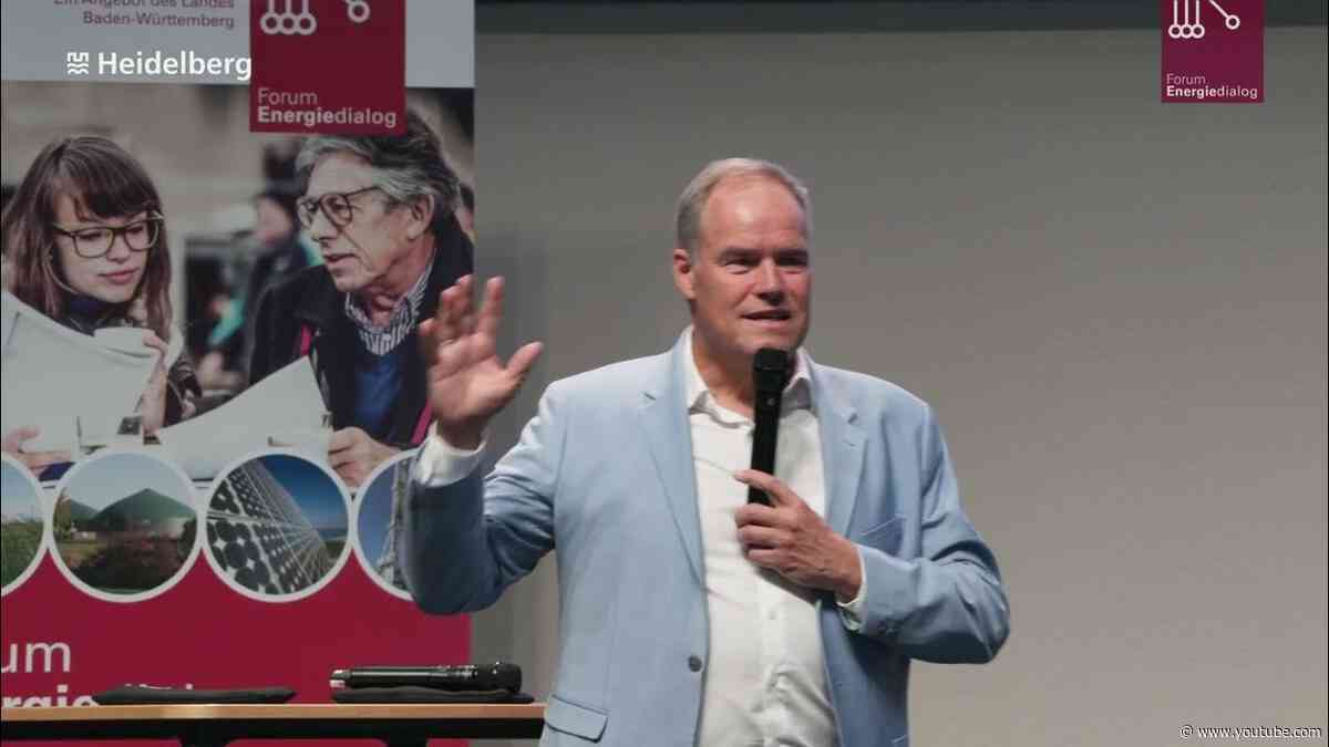 Bürgerentscheid Windenergie am Lammerskopf: Begrüßung von OB Würzner beim Info-Markt