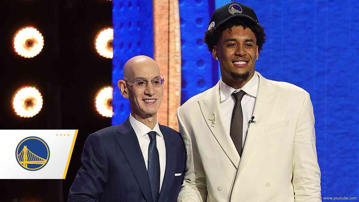 The Golden State Warriors Select Yaxel Lendeborg! | 2026 NBA Draft