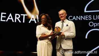 Oprah in Cannes: 'Mijn hart is mijn merk'