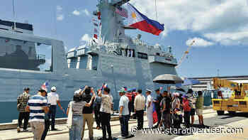 Philippines ships arrive for RIMPAC amid tensions with China