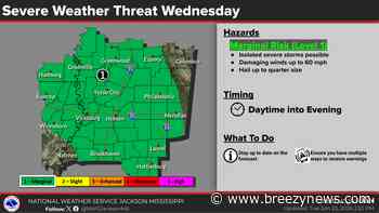 Rain and Storms Return Today