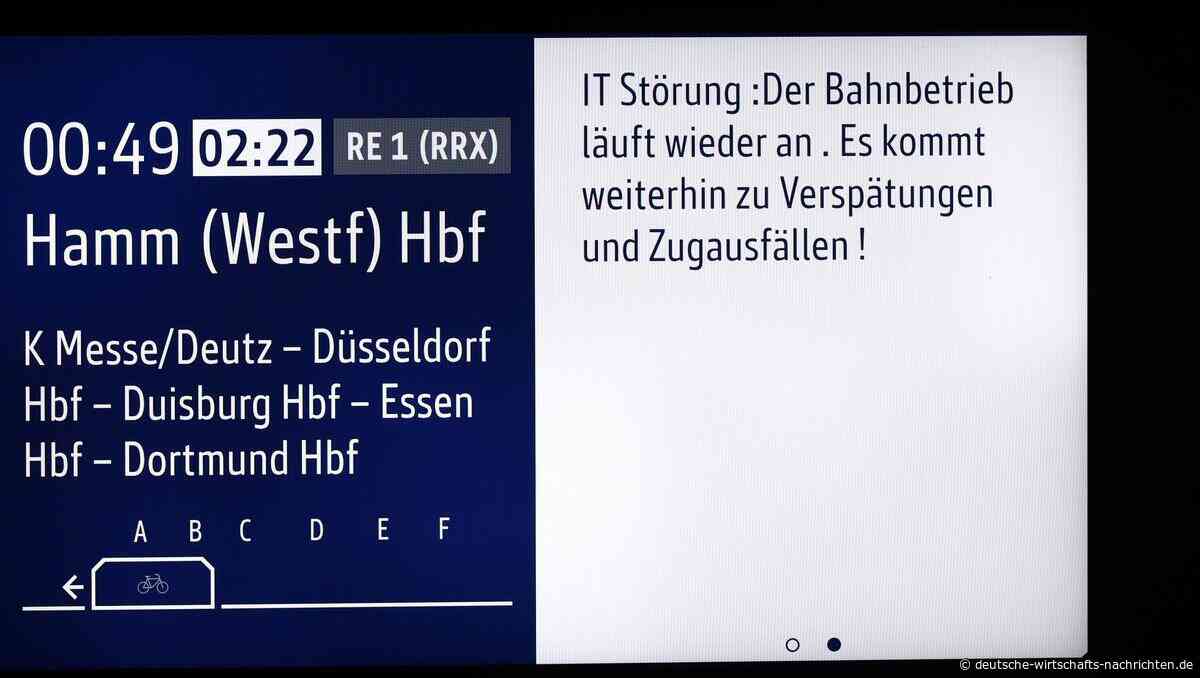 Megastörung bei der Deutschen Bahn: kein Angriff sondern Technikaustausch