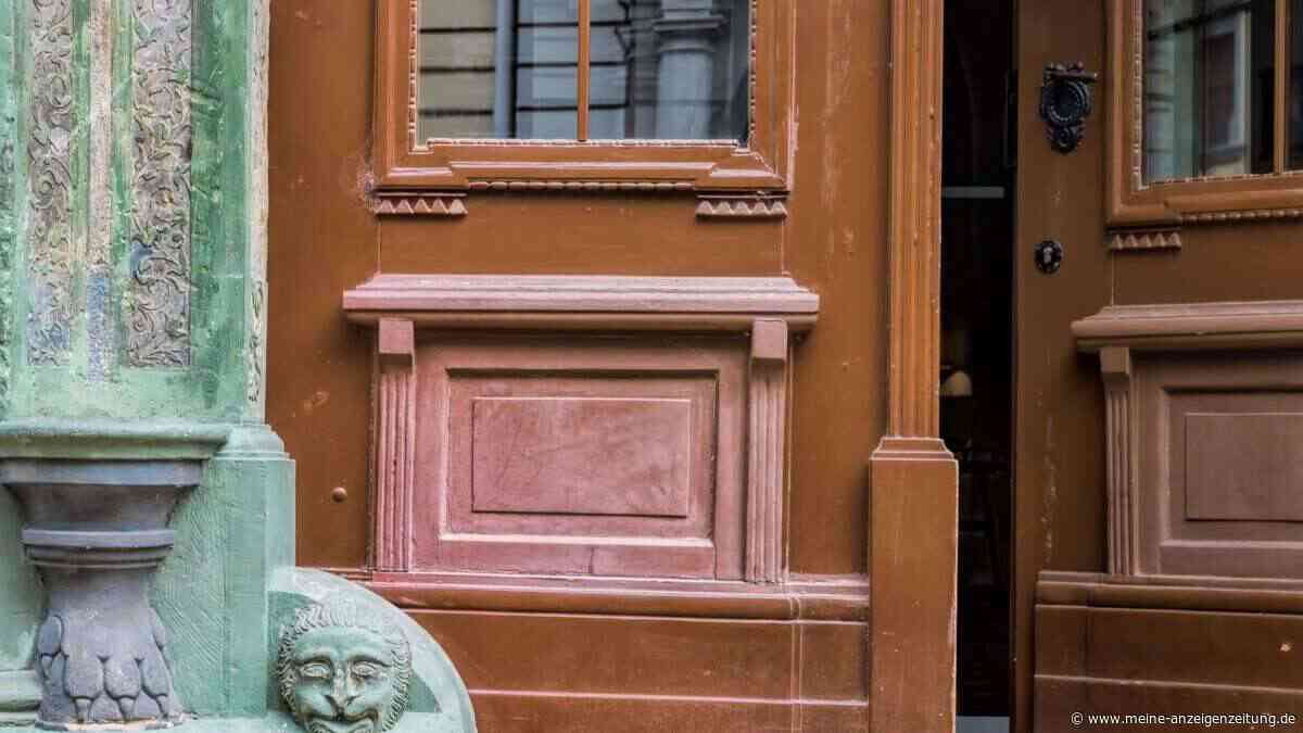 Dieses Detail der Haustür kann ein Schlangenproblem hervorrufen