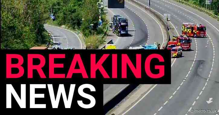 Drivers endure hour-long delays on hottest day after serious crash on M25