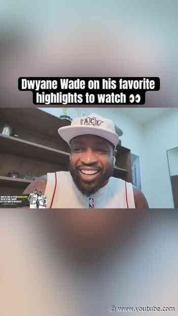 D.Wade Says THIS Dunk Is His Favorite Highlight To Watch 👀
