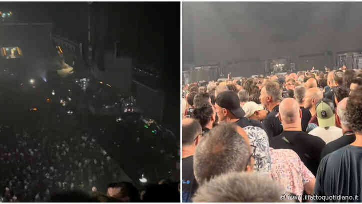 Iron Maiden bloccati dal caldo torrido a Parigi: stop al concerto per un’ora di blackout e 30mila fan senza parole – IL VIDEO