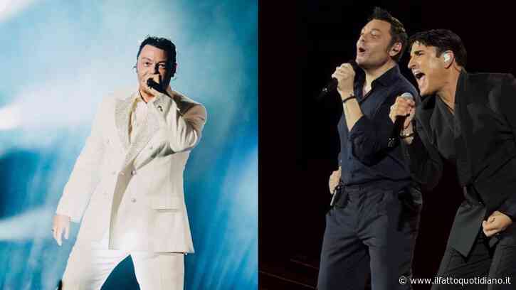 Tiziano Ferro ferma il concerto a Napoli per un malore tra il pubblico, poi il duetto con Sal Da Vinci e l’ironia sull’anello del matrimonio che spiazza lo stadio