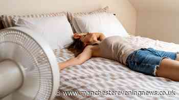 Why the government advises against using a fan if temperature reaches 35C