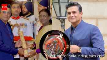 Madhavan sports a limited-edition watch worth Rs 40 lakh for while getting Padma Shri