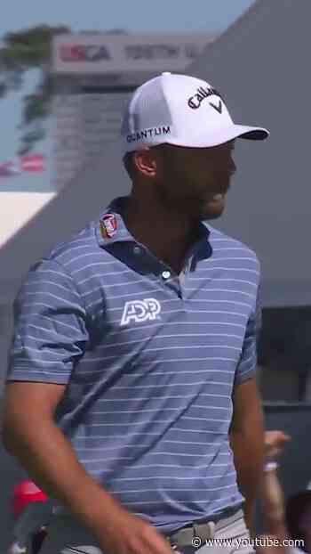 BURNS BIRDIE. ONE BACK.