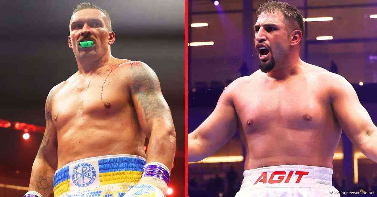 Usyk’s team finally speaks out on Agit Kabayel fight as deadline nears: “It’s nothing personal”
