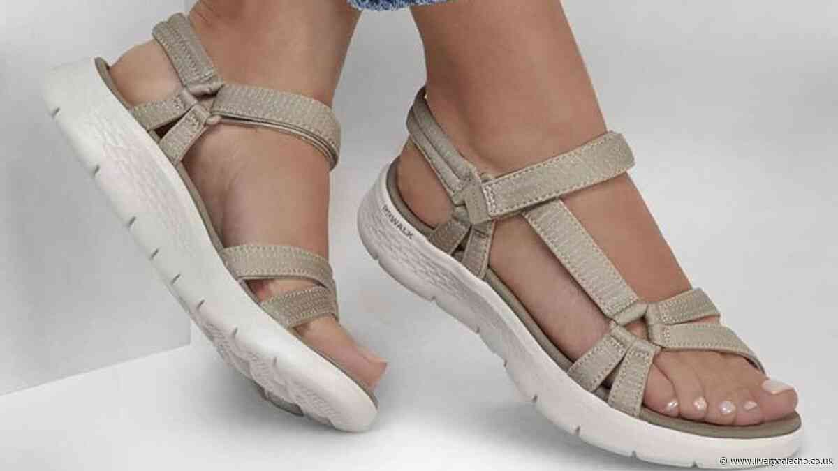 'Super soft' Skechers sandals are 'great for walking on hot days' and now on sale