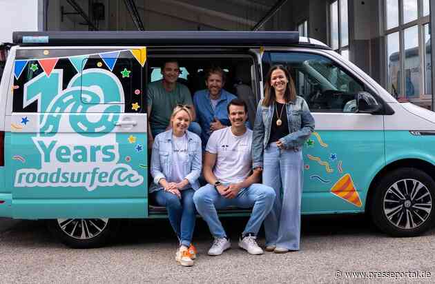 10 Jahre Vanlife: Wie roadsurfer den Camper-Markt revolutioniert hat / Von 25 Campern auf rund 10.000 Fahrzeuge: roadsurfer feiert 10 Jahre Firmenbestehen